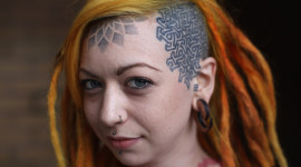 Tattoos On The Head Photo Free