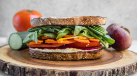Veggie Sandwich Wallpaper Full HD