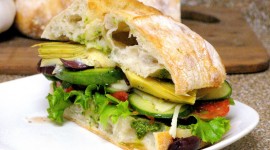 Veggie Sandwich Wallpaper HD