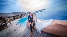 Wedding Ceremony In Maldives Desktop Wallpaper For PC