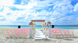 Wedding Ceremony In Maldives Wallpaper