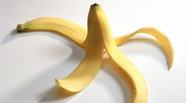 Banana Peel Desktop Wallpaper