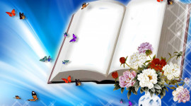 Book Flowers Image