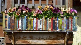 Book Flowers Photo Free