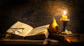 Books Candle Image Download