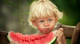 Children Watermelon Best Wallpaper