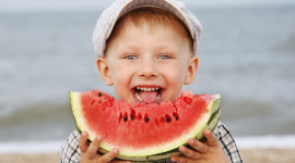 Children Watermelon Photo#1