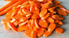 Chopped Carrots High Quality Wallpaper