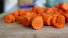 Chopped Carrots Wallpaper