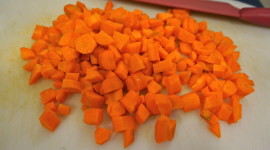 Chopped Carrots Wallpaper High Definition