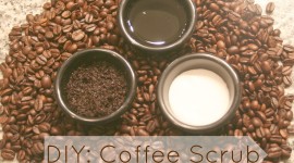Coffee Scrub Wallpaper Background