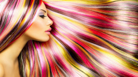 Color Hair Coloring Wallpaper Download Free