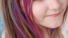 Color Hair Coloring Wallpaper For IPhone