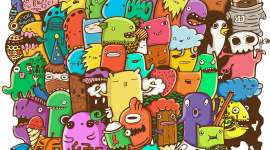 Doodle Wallpaper For IPhone
