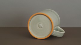 Orange Mug Wallpaper For Desktop