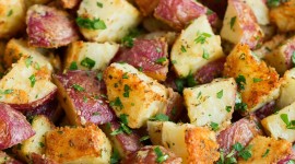 Potato With Herbs Wallpaper For IPhone Free