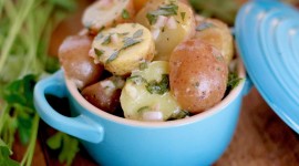 Potato With Herbs Wallpaper High Definition