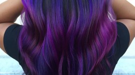 Purple Hair Wallpaper