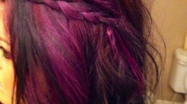Purple Hair Wallpaper Free