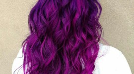 Purple Hair Wallpaper HQ