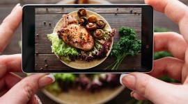 Taking Pictures Of Food Wallpaper Full HD