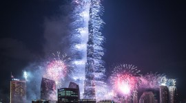 The Fireworks Of Skyscrapers For IPhone