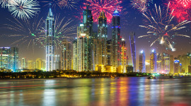 The Fireworks Of Skyscrapers Full HD#1