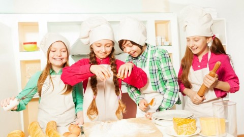 Children Cooks wallpapers high quality
