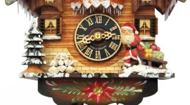 Christmas Clock Wallpaper For IPhone
