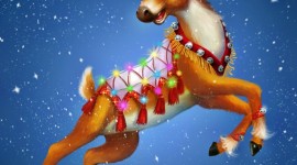 Christmas Reindeer Wallpaper For Android