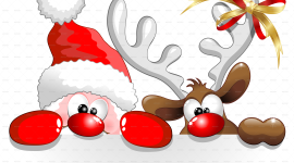 Christmas Reindeer Wallpaper HQ