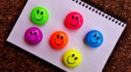 Colorful Smileys Photo Download