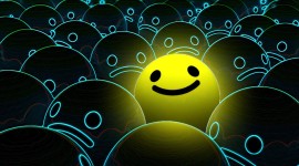Colorful Smileys Wallpaper For PC