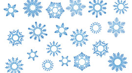 Draw Snowflakes Aircraft Picture