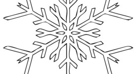 Draw Snowflakes Wallpaper For IPhone