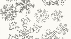 Draw Snowflakes Wallpaper For Mobile#1