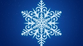 Draw Snowflakes Wallpaper For PC
