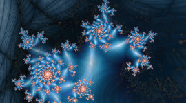 Fractal New Year Wallpaper For PC