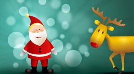 Funny Santa Claus Desktop Wallpaper HD