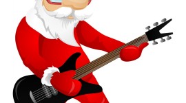 Funny Santa Claus Wallpaper For IPhone