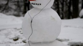 Funny Snowman Wallpaper For Android