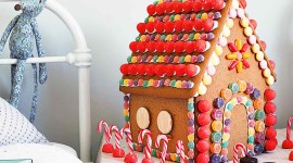 Gingerbread House Wallpaper Full HD