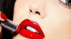 Girl Lips Lipstick Wallpaper For Mobile