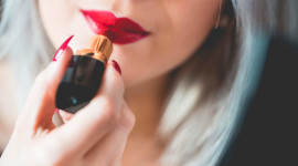 Girl Lips Lipstick Wallpaper Full HD