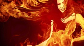 Girl On Fire Image
