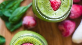 Green Smoothie Wallpaper For IPhone Download