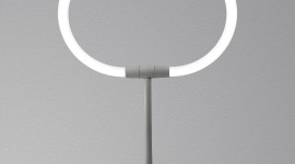 Led Ring Lamp Wallpaper For IPhone