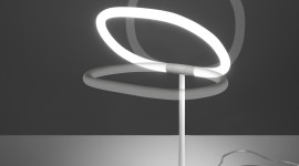 Led Ring Lamp Wallpaper HQ