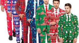 Men Christmas Costumes Wallpaper IPhone