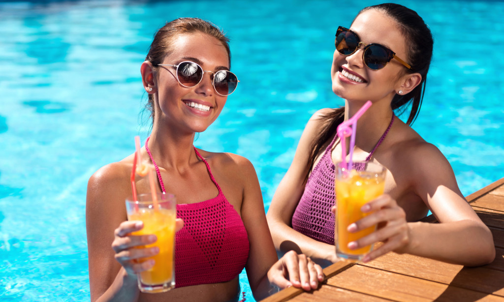 Pool Girl Cocktail wallpapers HD